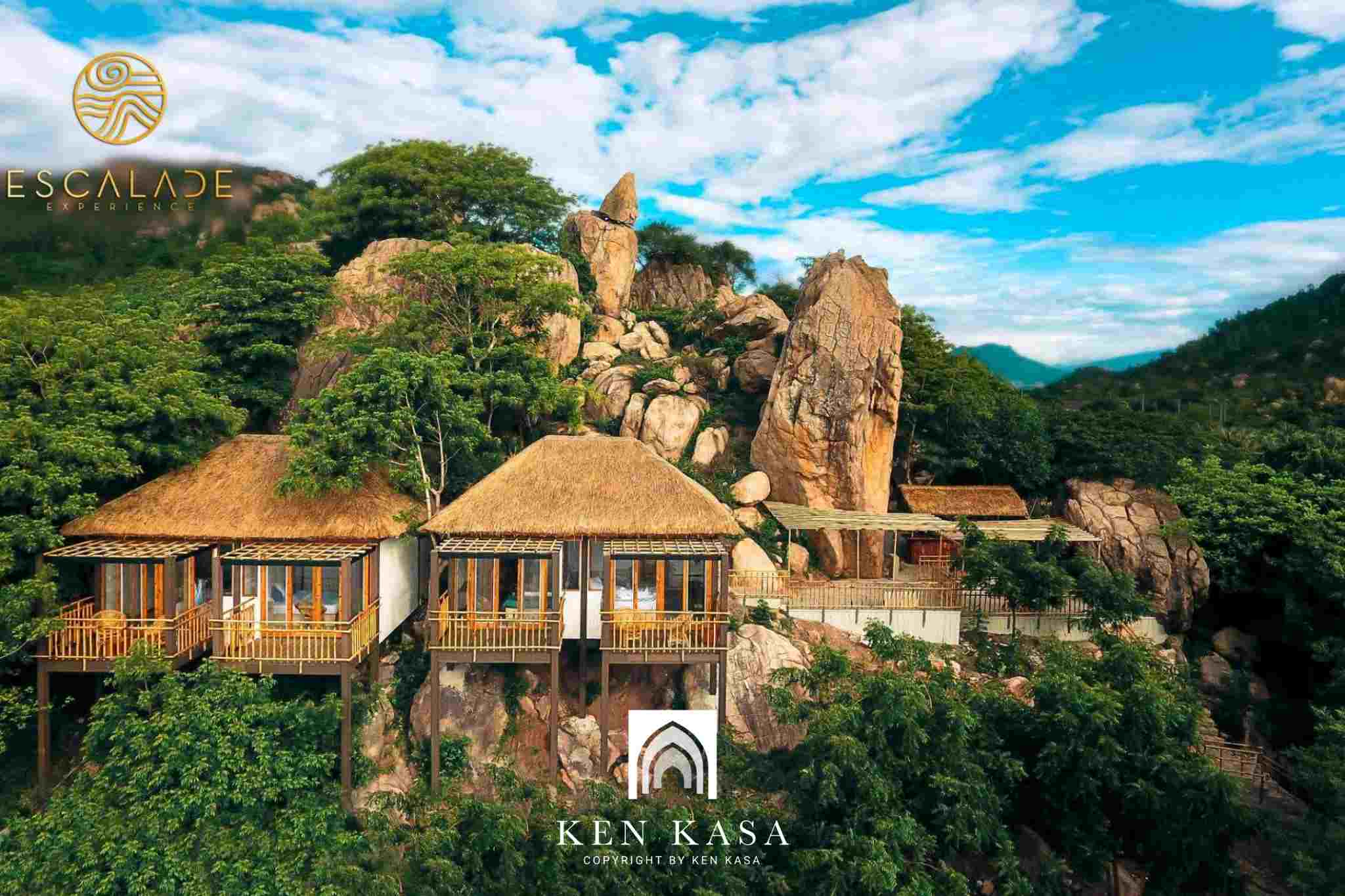 Mẫu nhà homestay trên đồi Escalade Experience